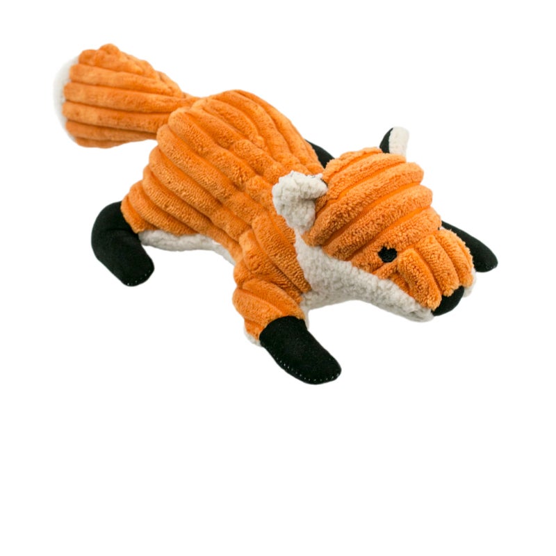 Tall Tails Fox with Squeaker Toy for Dogs - Image 1